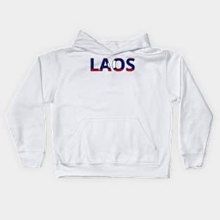 Drapeau Laos Kids Hoodie